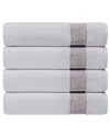 Depera Home Pera Set Of 4 Turkish Wash Towels In Beige