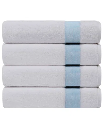DEPERA HOME DEPERA HOME PERA SET OF 4 TURKISH WASH TOWELS