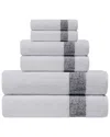 Depera Home Pera Set Of 6 Turkish Towels Set