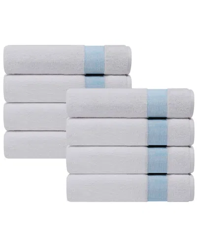 DEPERA HOME DEPERA HOME PERA SET OF 8 TURKISH WASH TOWELS