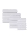 Depera Home Puresoft 16-piece Turkish Towel Set In White
