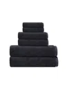 Depera Home Puresoft 6-piece Turkish Towel Set In Anthracite