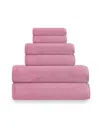 Depera Home Puresoft 6-piece Turkish Towel Set In Silver