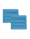 Depera Home Puresoft 8-piece Hand Towel Set In Seaglass