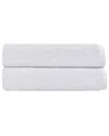 Depera Home Puresoft Set Of 2 Turkish Bath Towels In White