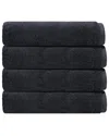 Depera Home Puresoft Set Of 4 Turkish Wash Towels In Grey