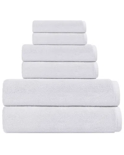 Depera Home Puresoft Set Of 6 Turkish Towels In White