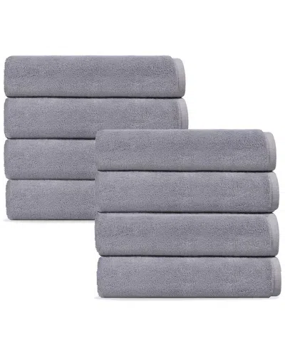 DEPERA HOME DEPERA HOME PURESOFT SET OF 8 TURKISH WASH TOWELS