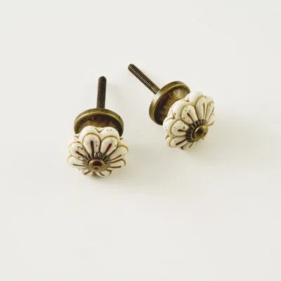 Depera Home Senna Cabinet Knob (set Of 2) In Neutral