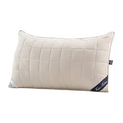 Depera Home Turkish Cotton Medium Density Bed Pillow In Beige