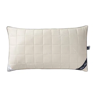 Depera Home Turkish Cotton Medium Density Bed Pillow In Beige