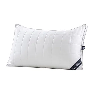 Depera Home Turkish Cotton Medium Density Bed Pillow In White
