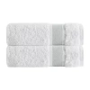 Depera Home Unique 2-pc. Quick Dry Bath Towel In White