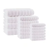 Depera Home Vague 16-pc. Quick Dry Bath Towel Set In White