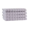 Depera Home Vague 4-pc. Hand Towel In Silver