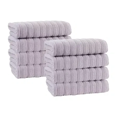 Depera Home Vague 8-pc. Hand Towel In Silver