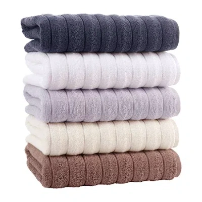 Depera Home Vague 8-pc. Quick Dry Washcloth In Multi