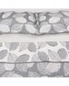 Depera Home Veranova Home Leafy Dreams Bedspread In Grey