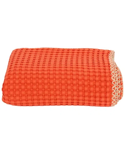 Depera Home Veranova Home Waffle Warmth Throw In Brown
