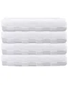 Depera Home Waffle Terry Set Of 4 Turkish Hand Towels In White