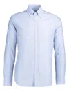 Deperlu Andy Oxford Shirt In Blue