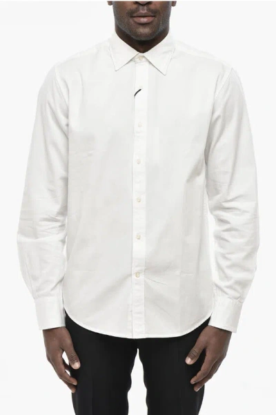 Deperlu Cotton Poplin Shirt Jack With French Collar