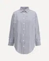 Deperlu Oversized Shirt In Blue