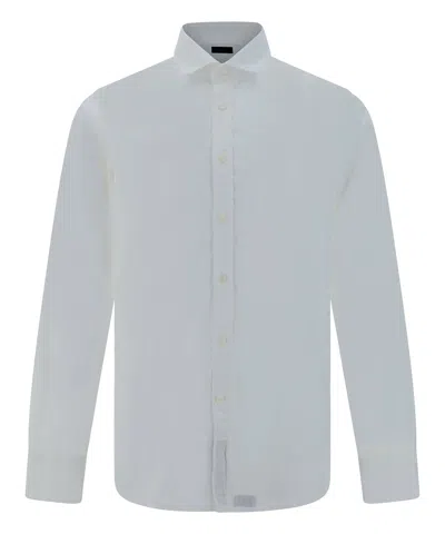 Deperlu Popeline Shirt In White