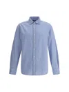 Deperlu Striped Shirt In Blue
