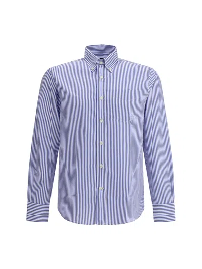 DEPERLU DEPERLU STRIPED COTTON SHIRT