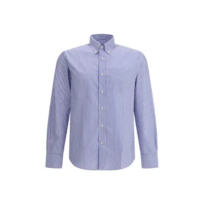 Deperlu Striped Men's Shirt In Blue