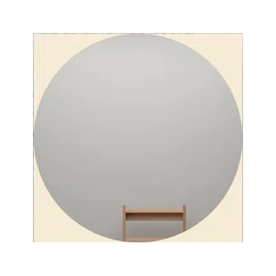 Depot E-shop Alena Mirror-sandblasting Borders, Square Shape Looking Glass, Clear In Gray
