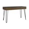 Depot E-shop Arizona 120 Drawer Desk - Mahogany