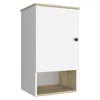 Depot E-shop Arya Medicine Cabinet - Light Oak - White