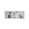 Depot E-shop Ayden Wall Cabinet, 1 Spacious Shelf, White In White