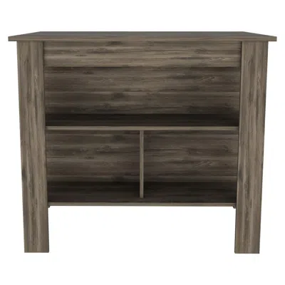 Depot E-shop Delos Kitchen Island Brown
