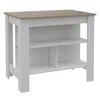 Depot E-shop Delos Kitchen Island White - Pine