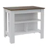 Depot E-shop Delos Kitchen Island White - Pine