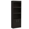 Depot E-shop Dozza Bookcase Black Wengue