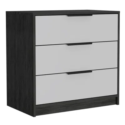 Depot E-shop Egeo 3 Drawer Dresser Grey Oak
