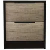 Depot E-shop Egeo Night Stand Black Wengue