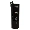 DEPOT E-SHOP EGINA BAR CABINET BLACK WENGUE