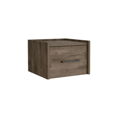 Depot E-shop Floating Nightstand, Space-saving Design With Handy Drawer And Surface
