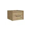 Depot E-shop Floating Nightstand, Space-saving Design With Handy Drawer And Surface