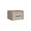 Depot E-shop Floating Nightstand, Space-saving Design With Handy Drawer And Surface