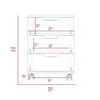 Depot E-shop Gangi 120 Mirroed Armoire - Black+light Grey