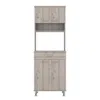 Depot E-shop Helis 60 Kitchen Pantry Light Gray