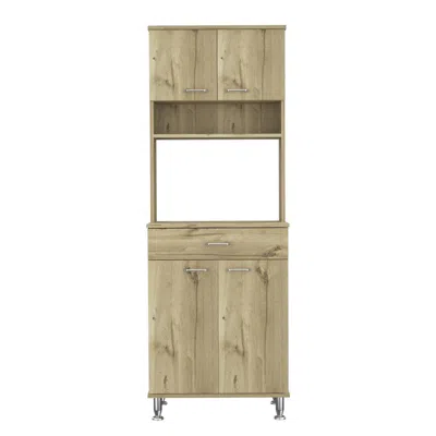 Depot E-shop Helis 60 Pantry Cabinet - Light Oak In Brown