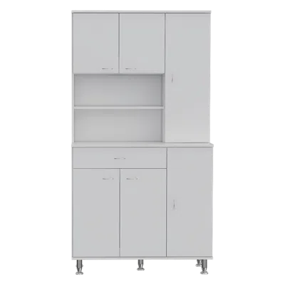 Depot E-shop Helis 90 Pantry Cabinet In Blue