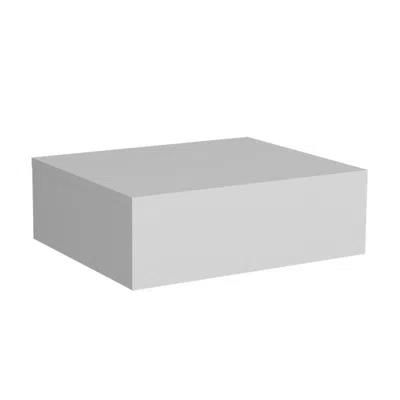 Depot E-shop Ivor Floating Nightstand, Modern Wall-mounted Bedside Shelf With Drawer
